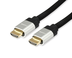 Cable EQUIP HDMI A/M a HDMI A/M 2m Negro/Gris Negro (EQ119381)
