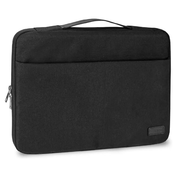 Funda Universal SUBBLIM Urban 14' Poliéster Bolsillo Frontal Asa de Transporte Cremallera Doble Negra (SUB-LS-0PS0001)