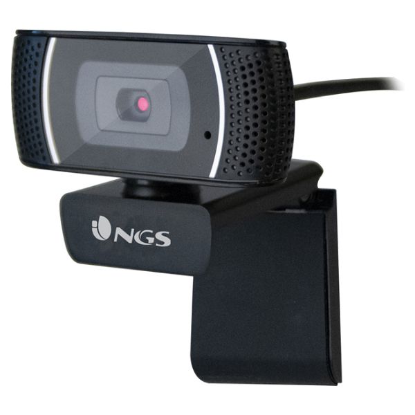 WebCam NGS FHD 1080p 2mp Autofocus Sensor CMOS USB 2.0 Cable 2m Micrófono Negra (XPRESSCAM1080)