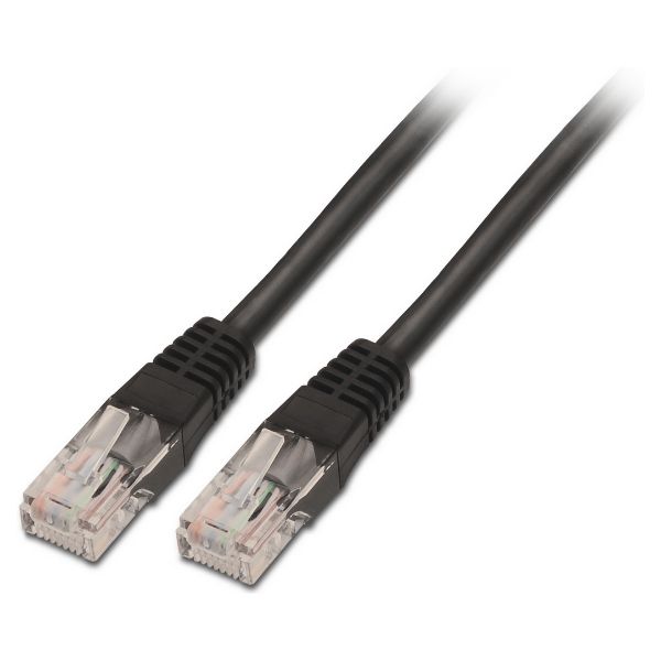 Cable AISENS RJ45 Cat.5e UTP AWG24 3m Negro (A133-0205)