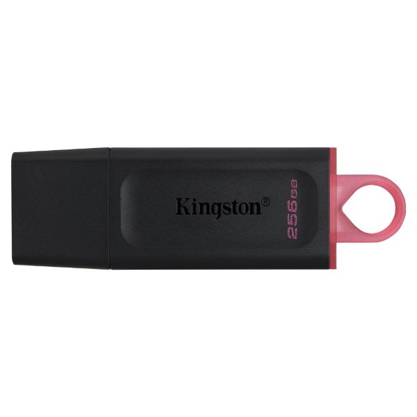 Pendrive Kingston Exodia 256Gb USB-A 3.0 Tapa Llavero Negro (DTX/256GB)