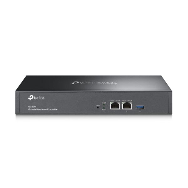 Controlador TP-Link Omada 1xUSB-A 3.0 2xRJ45 Ethernet LAN GbE Rack Negro (OC300)