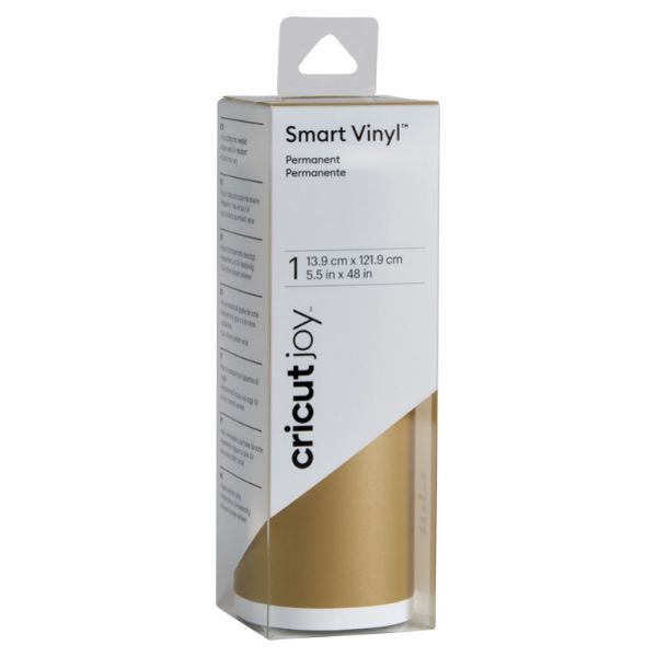 Vinilo Permanente CRICUT Joy 14cm x 122cm Dorado (CRC-2008031)
