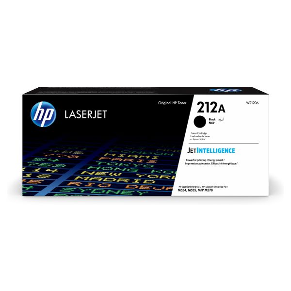 Toner HP LaserJet 212A Negro 5500 páginas (W2120A)