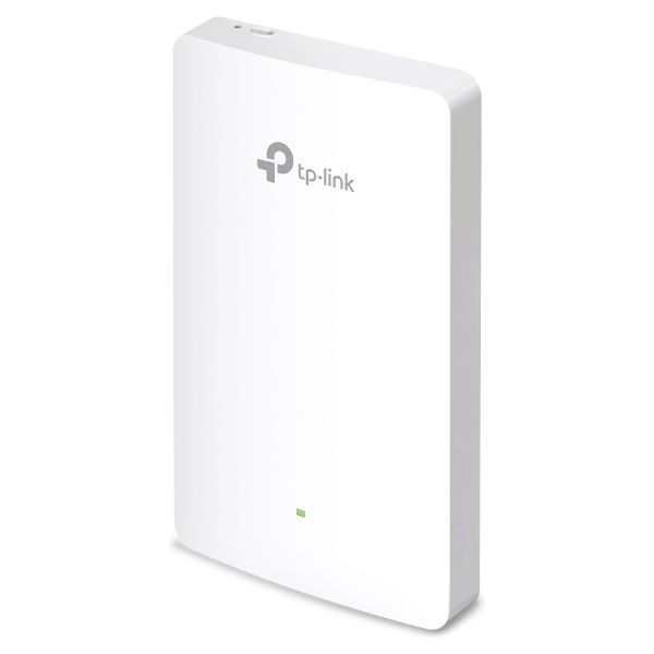 Punto de Acceso TP-Link AX1800 4xRJ45 WiFi 6 Dual Band Ethernet LAN GbE PoE Antena Interna Pared Blanco (EAP615-WALL)