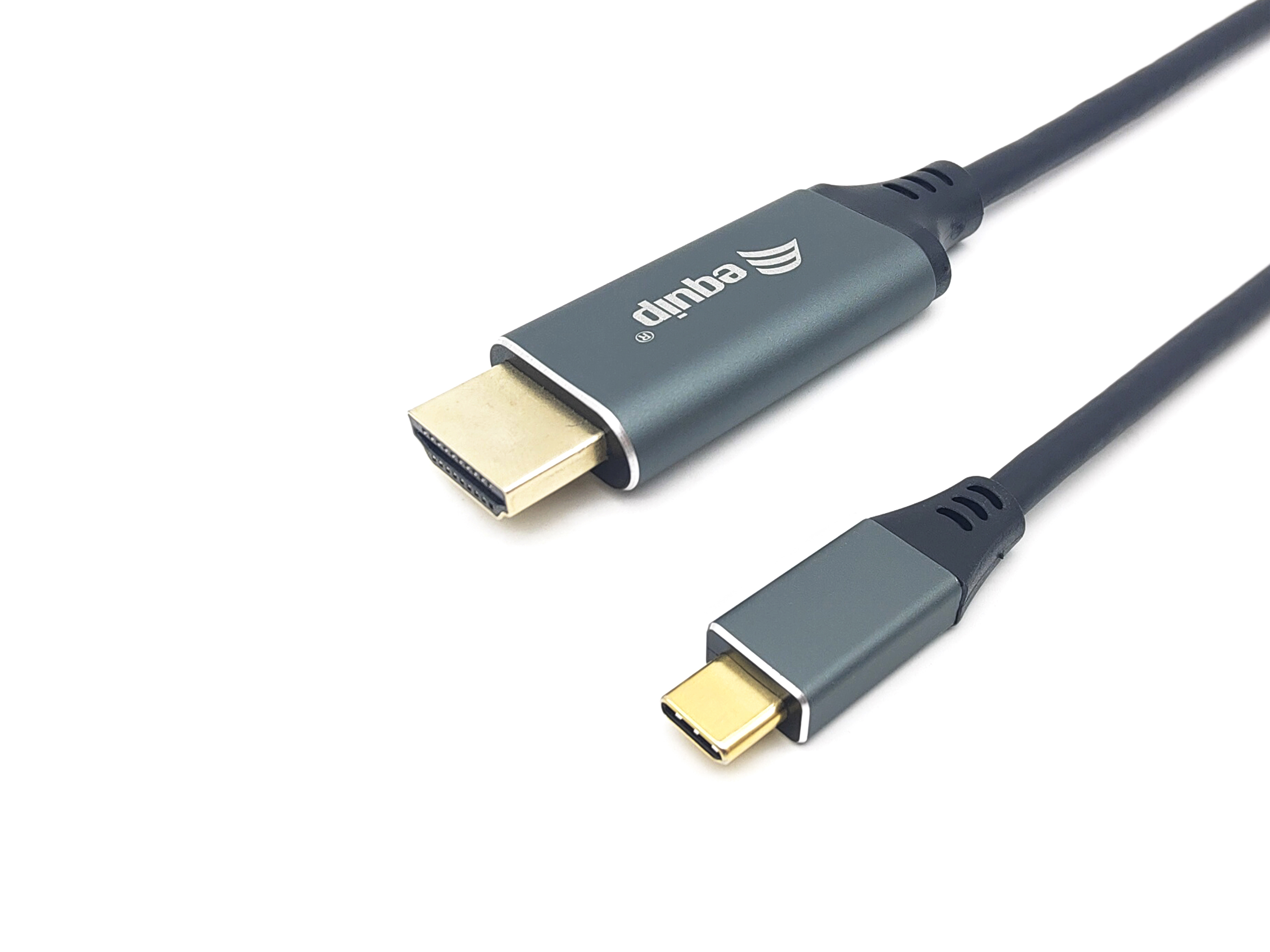 Cable EQUIP USB-C/M a HDMI A/M 3m Gris/Negro (EQ133417)