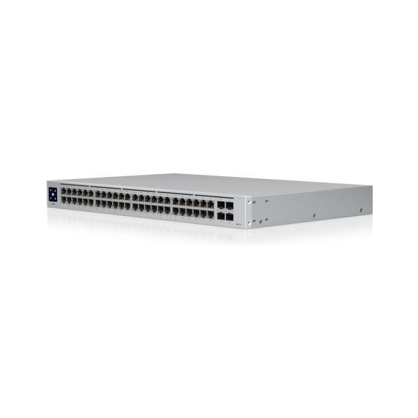 Switch Ubiquiti 48xRJ45 GbE 4xSFP PoE+ 32W Rack 1U (USW-48-PoE)