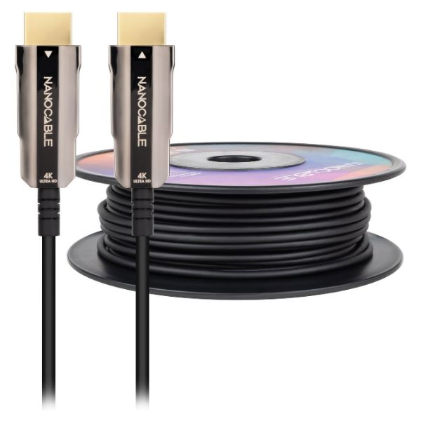 Nanocable HDMI A/M a HDMI A/M 80m Negro (10.15.2080)