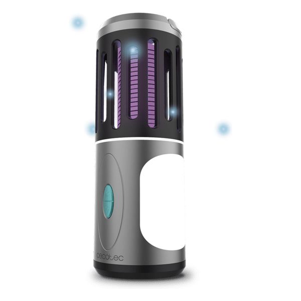 Lámpara CECOTEC ByeFly 3000 GO Matamoscas/Antimosquitos Waterproof Luz Lateral Linterna Trasera (01788)