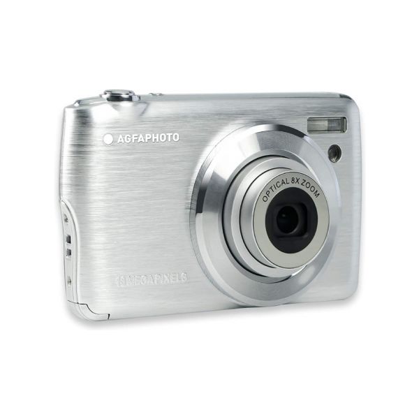 Cámara Digital Agfa Photo Realishot Sensor CMOS 2.7' Zoom Óptico 8x 18mp FHD Plata (DC8200SL)