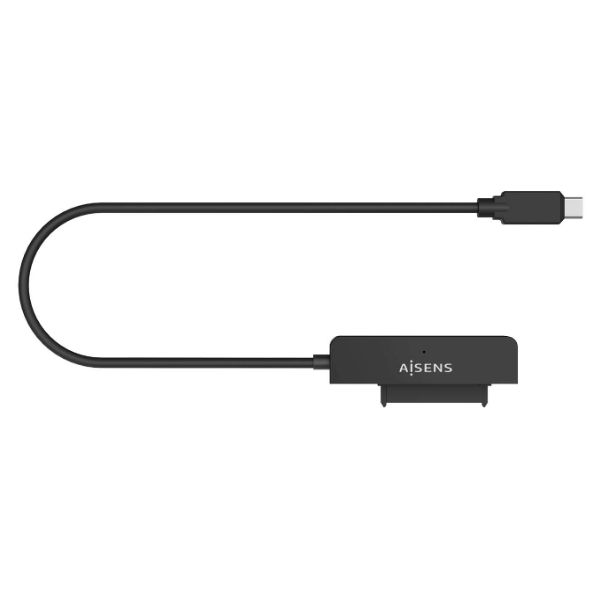 Adaptador AISENS SATA a USB-C Negro (ASE-25C04B)