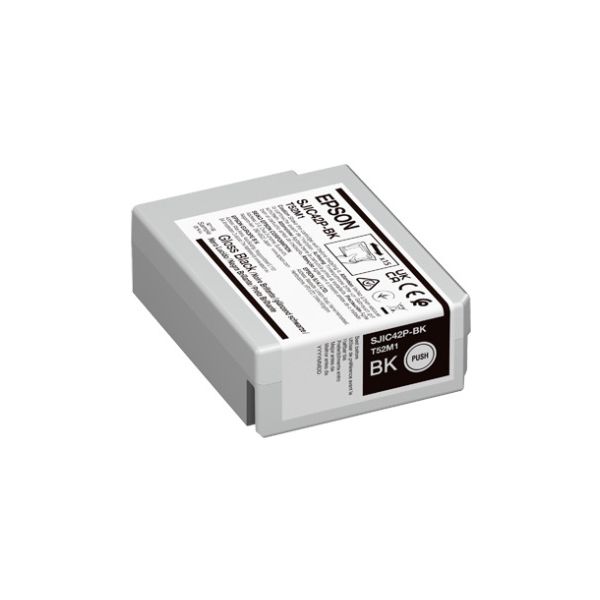 Tinta Epson SJIC42P-BK Negro 50ml (C13T52M140)
