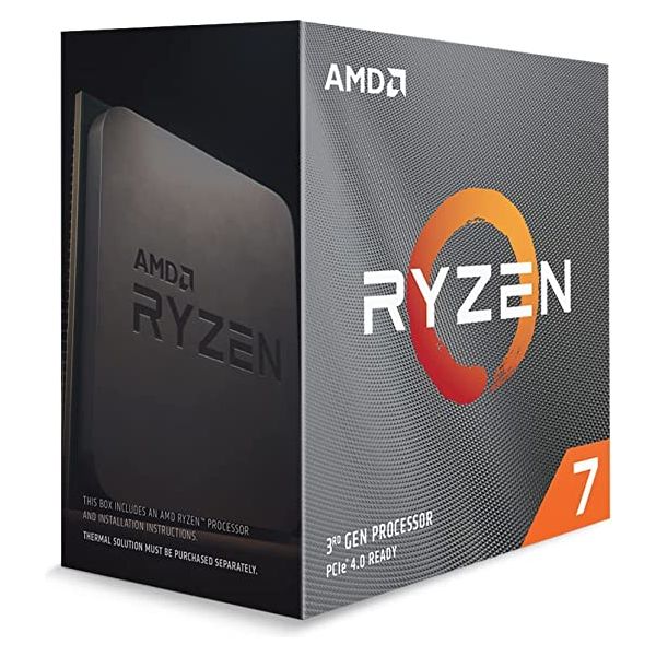 CPU AMD Ryzen 7-5700X AM4 3.4GHz/4.6GHz 32Mb PCIe 4.0 DDR4 64 Bits Caja sin ventilador (100-100000926WOF)
