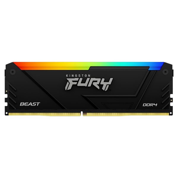 Módulo Kingston DDR4 32Gb 3600Mhz Fury Beast C18 288-pin DIMM 1.35V PC/Servidor (KF436C18BB2A/32)