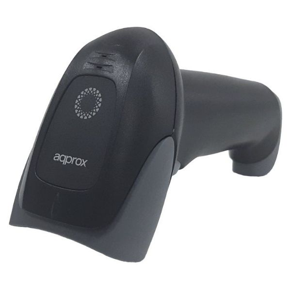 Lector Approx Código de Barras 1D RF Wireless/Bluetooth IP52 Negro (APPLS11WS)