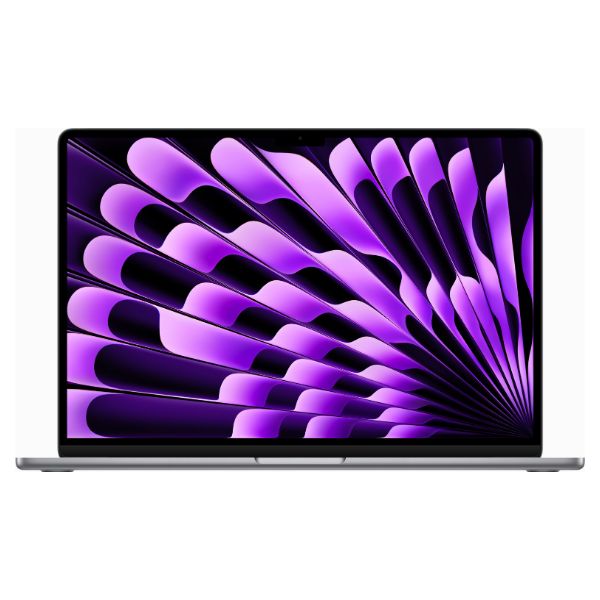 Portátil Apple MacBook Air 15.3" LED IPS Liquid Retina M2 8 Núcleos 8Gb 512Gb SSD Cámara Frontal FHD 2xThunderbolt 3 MagSafe 3 WiFi 6 Bluetooth 5.3 macOS Ventura Gris Espacial (MQKQ3Y/A)