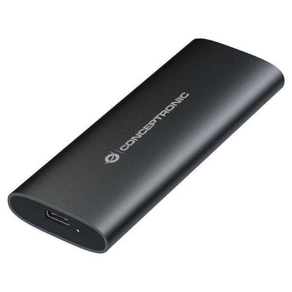 Caja CONCEPTRONIC SSD M.2 SATA/NVMe USB-C 3.1 Negra (DANTE04B)