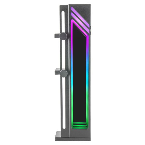 Soporte Mars Gaming para Tarjeta Gráfica ARGB Aluminio Negro (MCAGCB)