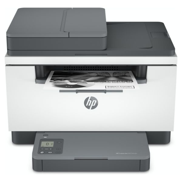 Impresora Multifunción HP LaserJet M234SDN Pantalla LCD 1.6? 600x600dpi A4 B/N ADF 40 Hojas 1xUSB 2.0 Ethernet 10/100 Dúplex Gris/Blanca (6GX00F)