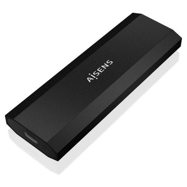 Caja AISENS SSD M.2/NVMe USB-C 3.1 Negra (ASM2-028B)
