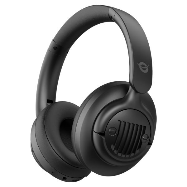 Auriculares CONCEPTRONIC Circumaurales Binaurales Plegables Micrófono Integrado 3.5mm Bluetooth 5.4 Negros (ALVAH02B)