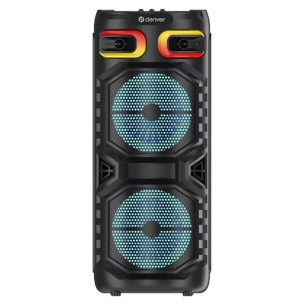 Altavoz DENVER LED 16W Bluetooth Negro (BPS-355)