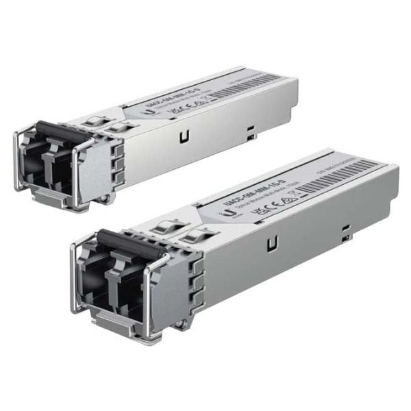 Módulo Transceptor Ubiquiti SFP 1250 Mbit/s 2Pack (UACC-OM-MM-1G-D-2)