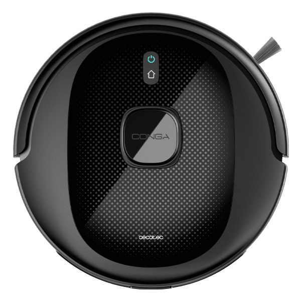 Robot CECOTEC Conga 7490 Immortal Genesis Navegación Láser Función 4 en 1: Barre/Aspira/Friega/Pasa la Mopa 2600 Pa Autonomía 120 minutos Cepillo Central Multifunción/Mopa de Fregado/Cepillo Lateral Control APP (08106)