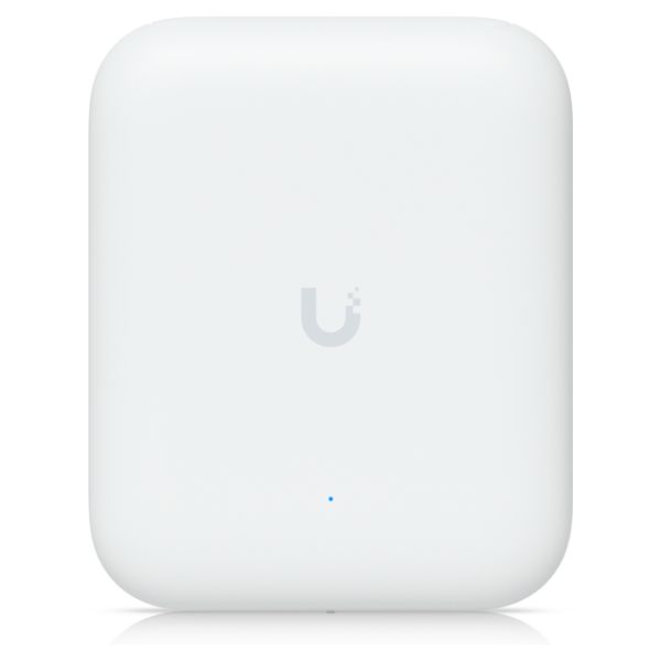 Punto de Acceso Ubiquiti 1xRJ45 WiFi 7 Dual Band Ethernet LAN 2.5 GbE IPX6 2 Antenas Externas Extraíbles 12.5 dBi Techo/Mástil/Pared Blanco (U7-OUTDOOR)