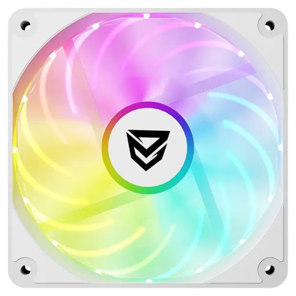 Ventilador CPU Nfortec Krater ARGB PWM Blanco (NF-SFAN-KRATER-ARGB-W)