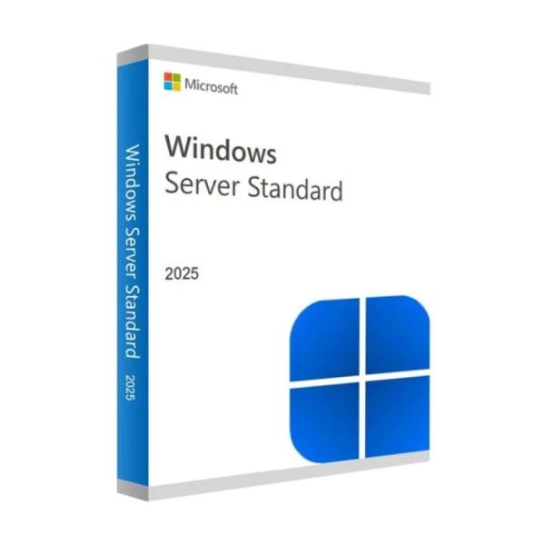 Windows Server 2025 Standard 64bits DVD 16Cores OEM (EP2-25197)
