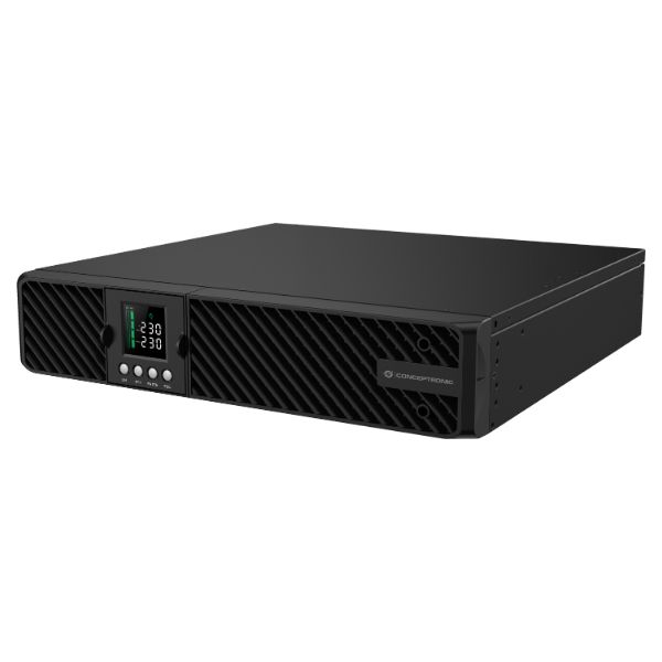 S.A.I. CONCEPTRONIC Online 3000VA 3000W 9 Tomas AC 1xUSB-B 2.0 1xRS232 Negra (ZEUS51E3K)