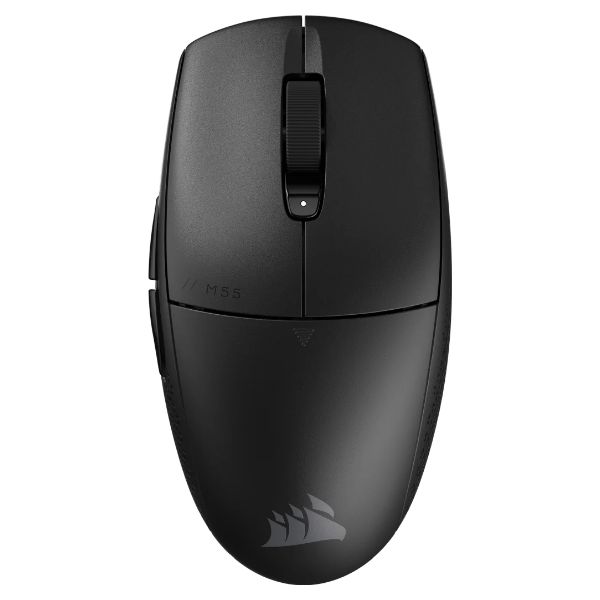 Ratón Gaming Corsair M55 Óptico Diestro RF Wireless/Bluetooth/USB-A Cable 1.8m 24000dpi 6 Botones Negro (CH-931F000-WW)