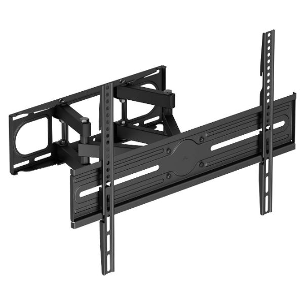 Soporte de Pared AISENS 37"-80" Gira/Inclina/Nivela hasta 40Kg. Negro. (WT80TSLE-327)