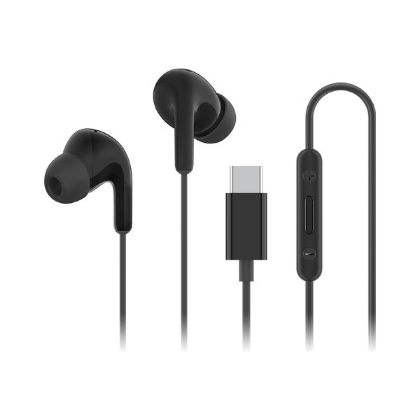Auriculares XIAOMI Earphones Intraurales Binaurales Micrófono Integrado IP54 USB-C Cable 1.25m Negros (BHR8930GL)