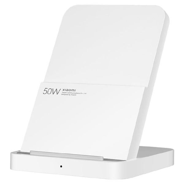 Cargador XIAOMI Inalámbrico 50W con Soporte Blanco (BHR7560GL)