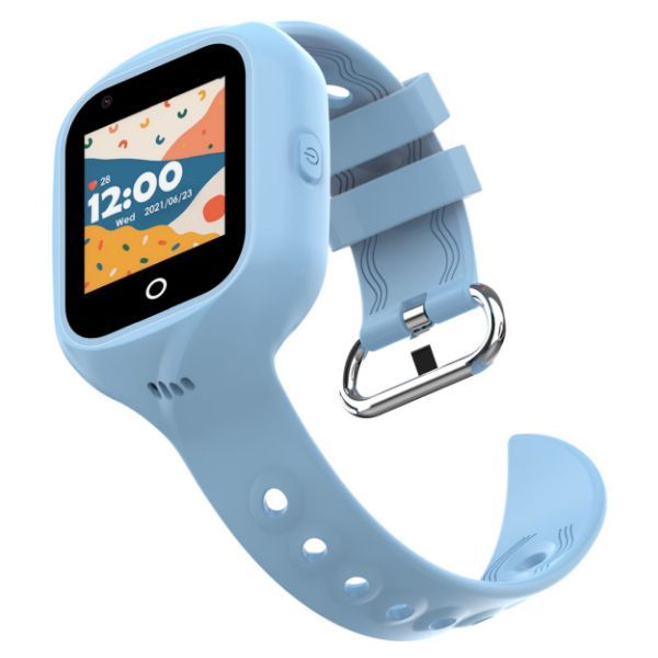Smartwatch CELLY Kids Digital Táctil Color 1.4" 0.196Gb USB Bluetooth GPS 4G Cuerpo Negro Correa Azul (KIDSWATCH4G)