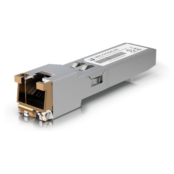 Módulo Transceptor Ubiquiti SFP+ 10GbE (UACC-CM-RJ45-MG)
