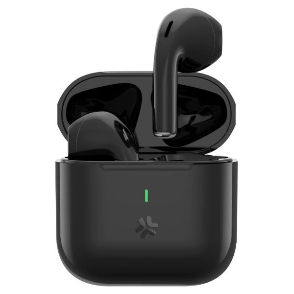 Auriculares CELLY Earphones Micrófono Integrado TWS USB-C Negros (COMPACTBK)