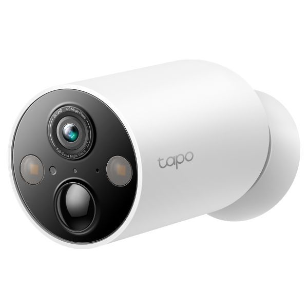 Cámara IP TP-Link 4mp H.264 CMOS WiFi Exterior Visión Nocturna IR 15m IP66 Techo/Pared Blanca (TAPO C425)
