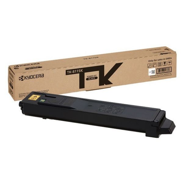 Toner Kyocera TK-8115K Negro 12000 Páginas (1T02P30NL0)