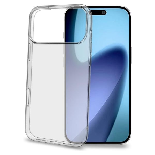 Funda Celly iPhone 17 PRO Max Transparente(GELSKIN1152)