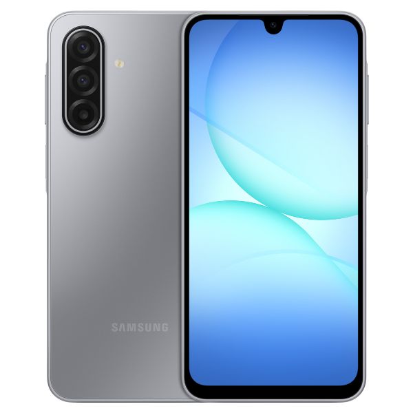 Smartphone Samsung Galaxy A17 6.7' Super AMOLED Samsung Exinos 1330 Octa-Core 8Gb 256Gb Cámara Trasera Triple 50/5/2mp Cámara Frontal 13mp USB-C IP54 WiFi 5 Bluetooth 5.3 5G Android Gris (SM-A176BZADEUB)