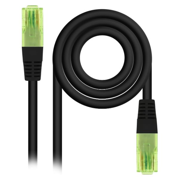 Cable de Red Nanocable Cat.6 RJ45 UTP 15m Negro (10.20.1415-BK)
