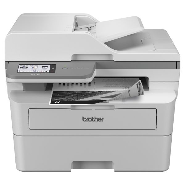 Impresora Multifunción Brother Láser Pantalla LCD 3.5? Táctil Color 1200x1200dpi A4 B/N ADF NFC 1xUSB 2.0 WiFi 4 Ethernet 10/100 Fax Dúplex Blanca (MFC-L2980DW)