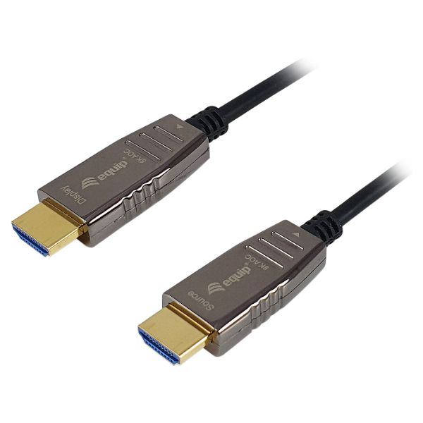 Cable EQUIP HDMI A 2.1 M/M 8K/60Hz 10m Negro (119450)
