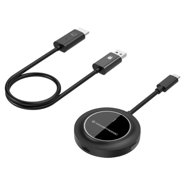 Transmisor CONCEPTRONIC USB-C a HDMI 1.4 FHD PD 100W Negro (ATHERIC01B)