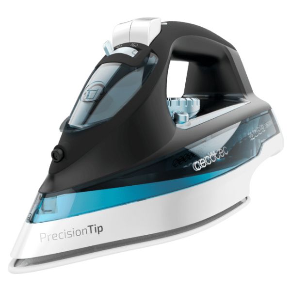 Plancha Horizontal CECOTEC IronHero 2600 Force 2600W Golpe de Vapor 210g/min Suela Turbo Slide Sistema Antigoteo Sistema Antical Negra/Azul (01867)