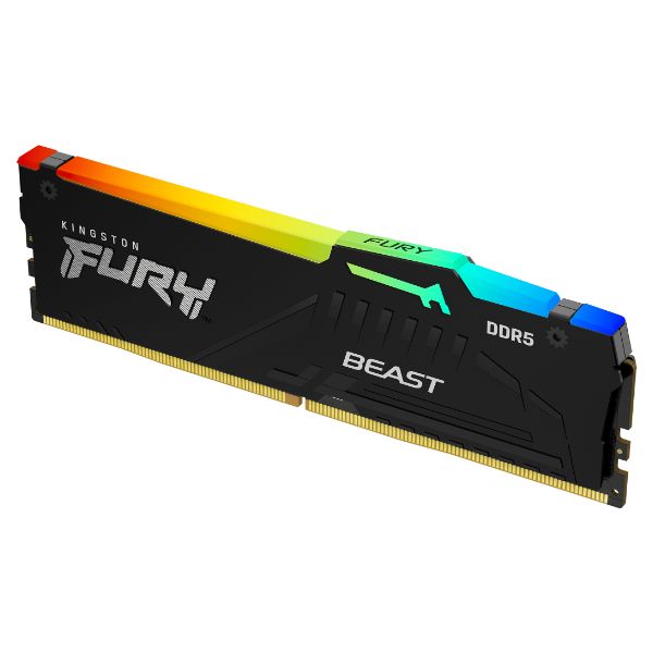 Módulo Kingston Fury Beast RGB Expo DDR5 8Gb 5600Mhz CL36 (KF556C36BBEA-8)