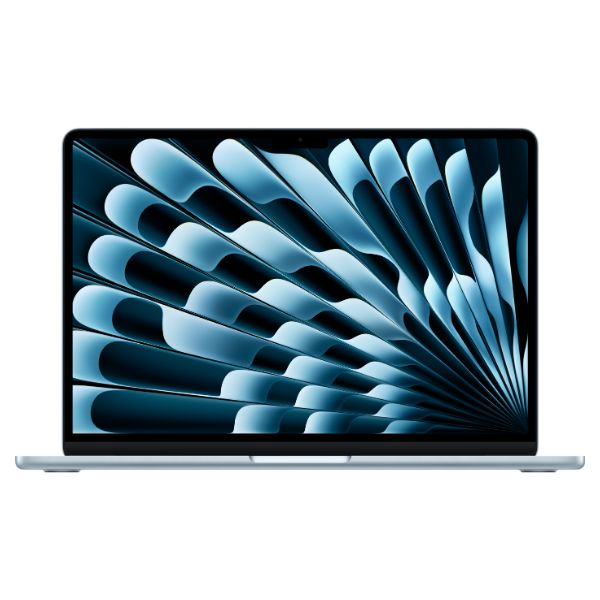 Portátil Apple MacBook Air 13" LED IPS Liquid Retina M5 10 Núcleos 16Gb 512Gb SSD Cámara Frontal 12mp FHD 2xThunderbolt 4 MagSafe 3 WiFi 7 Bluetooth 6.0 macOS Tahoe Azul Cielo (MDHH4Y/A)